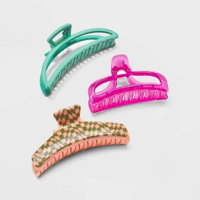 Claw Hair Clip 3pk - Wild Fable™ | Target