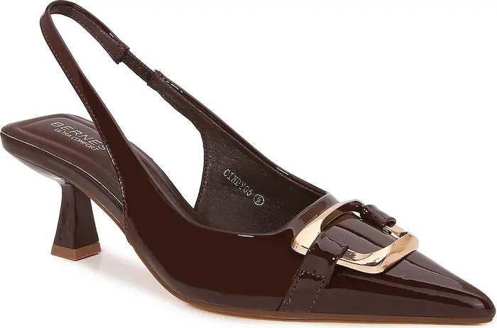 BERNESS Kitten Heel Slingback Pump (Women) | Nordstromrack | Nordstrom Rack