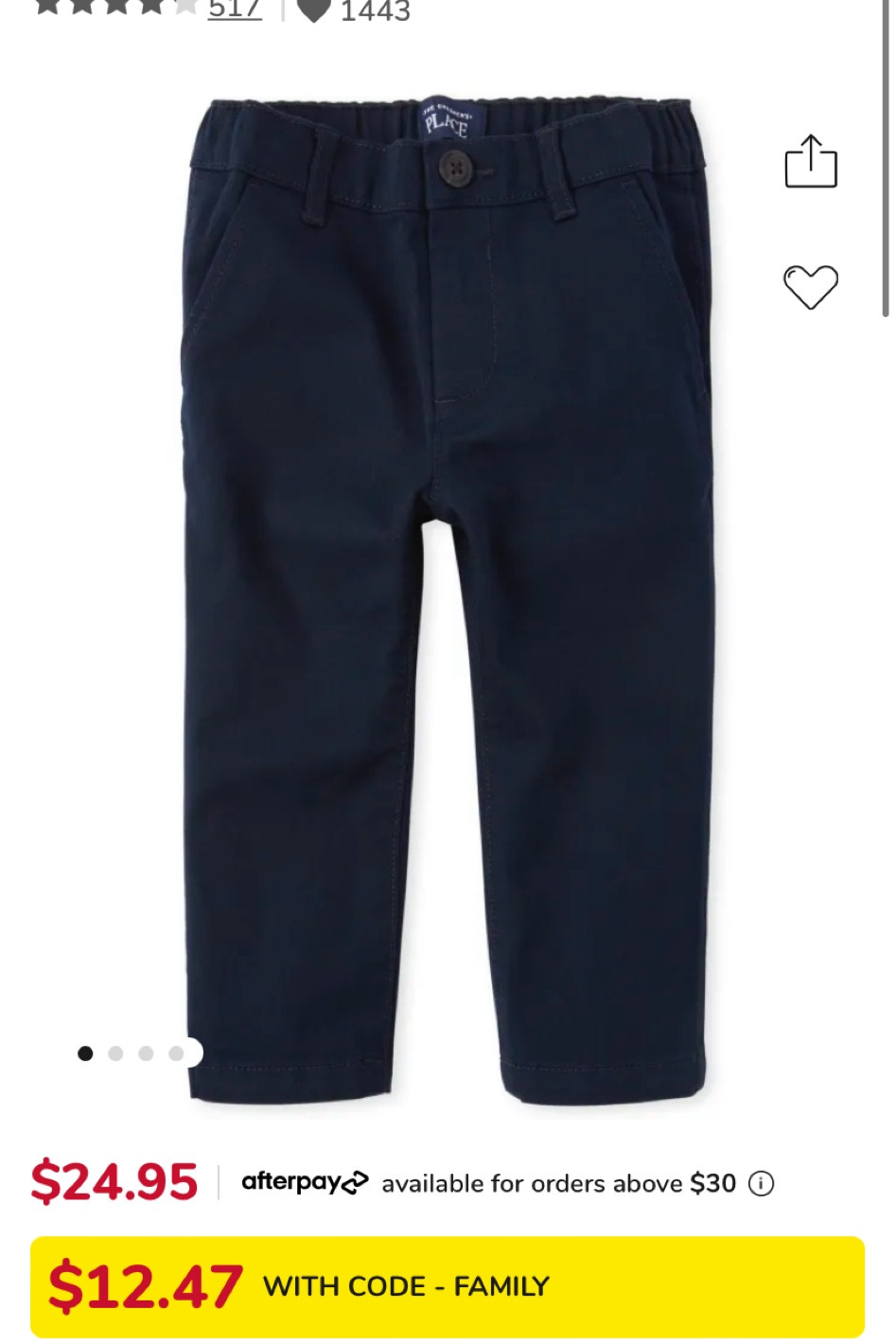 Chino sale- Children’s place 

#LTKsalealert #LTKfamily #LTKfindsunder50