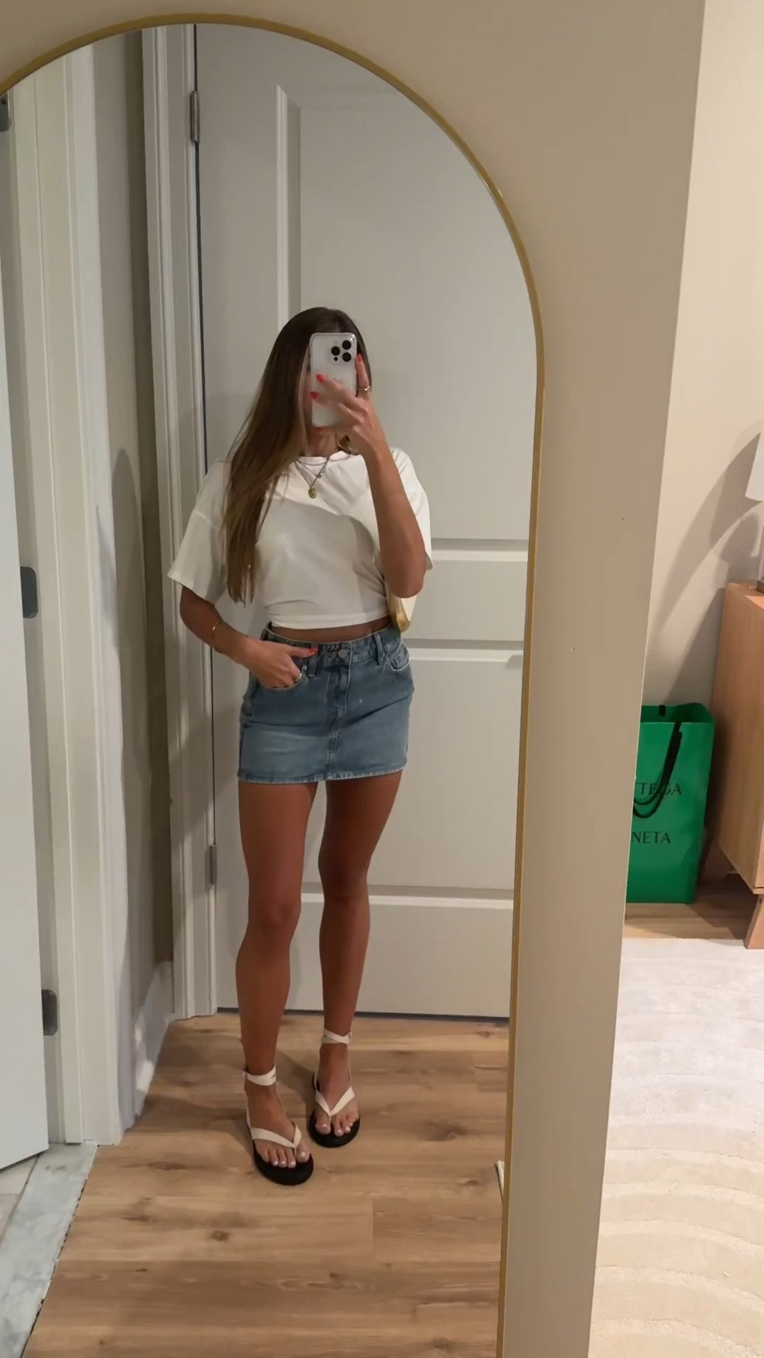 Summer casual ootd 🍦#summeroutfit #summerootd #revolve #targetshoes 