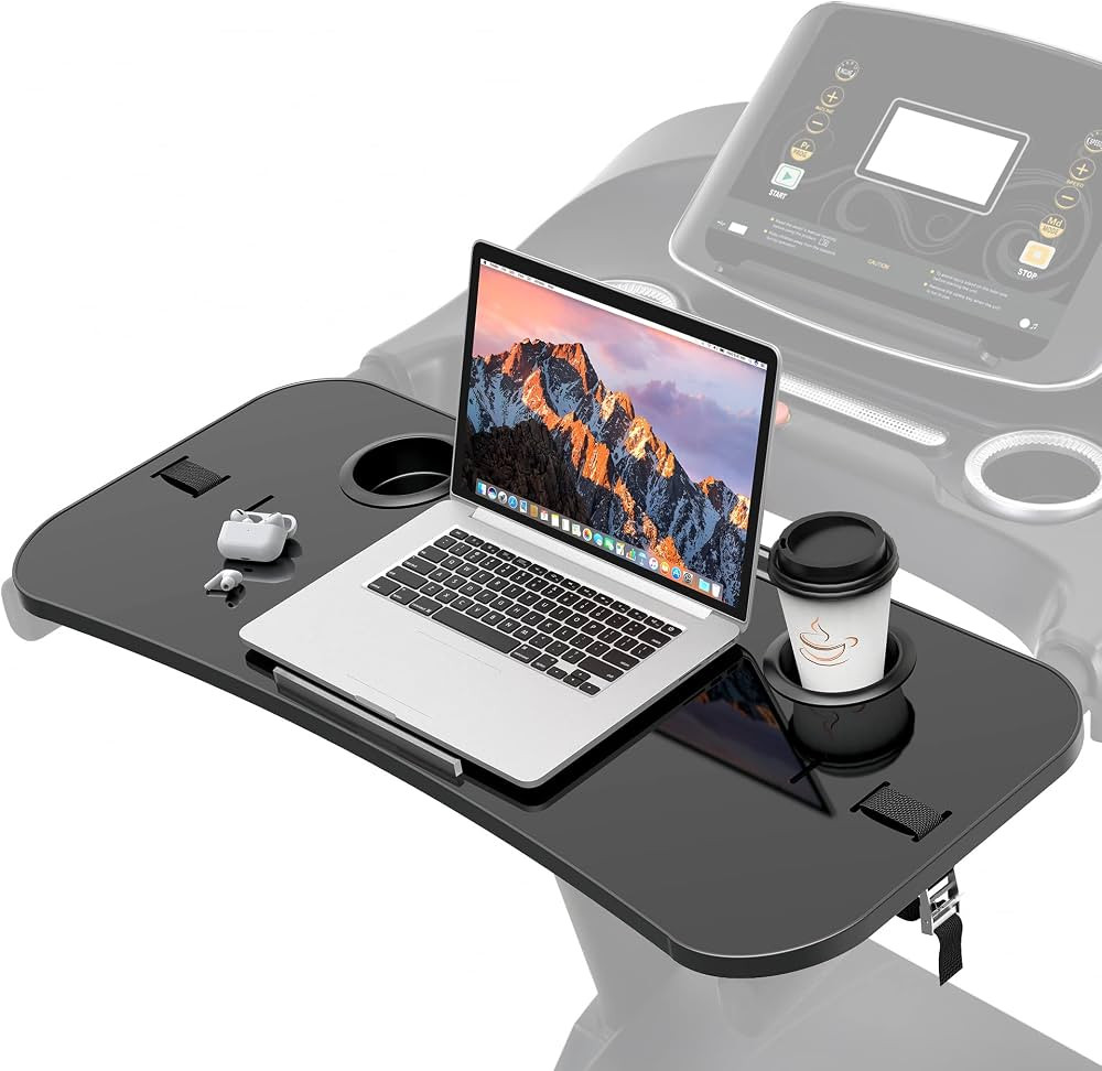Universal Treadmill Desk Attachment Laptop Holder Ergonomic Platform Tray with Cup Tablet Holder ... | Amazon (CA)