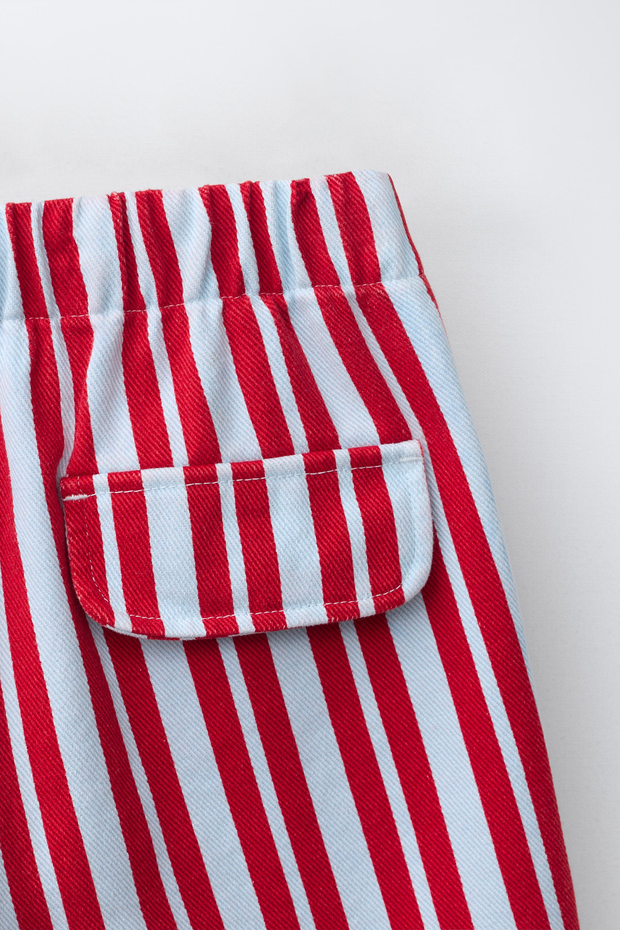 STRIPED BERMUDA SHORTS | Zara UK