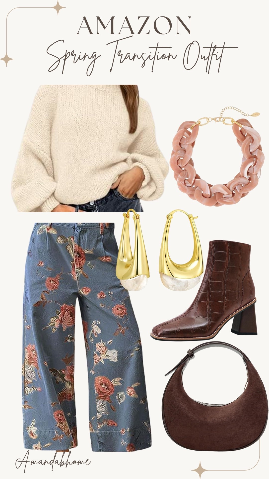 Winter/spring women’s outfit 
