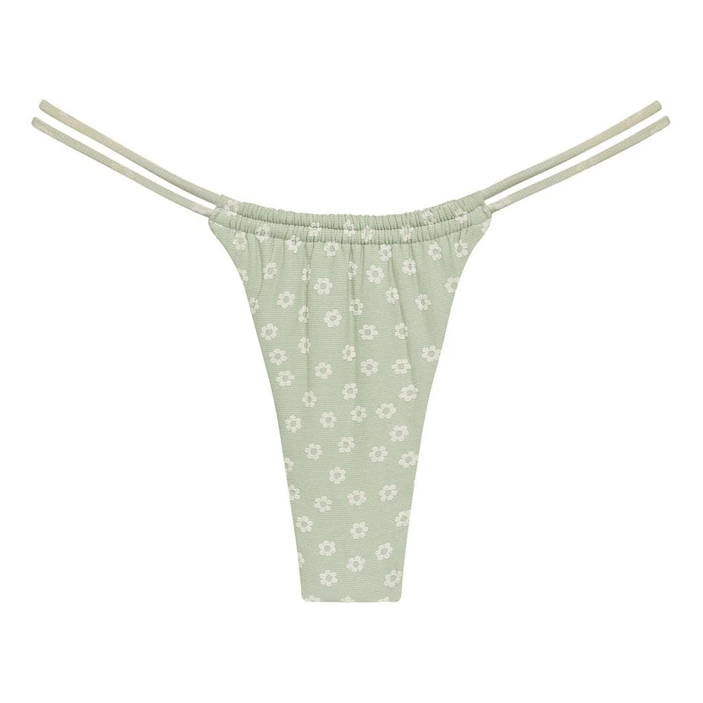 Jade Floral Brasil Bikini Bottom | Montce