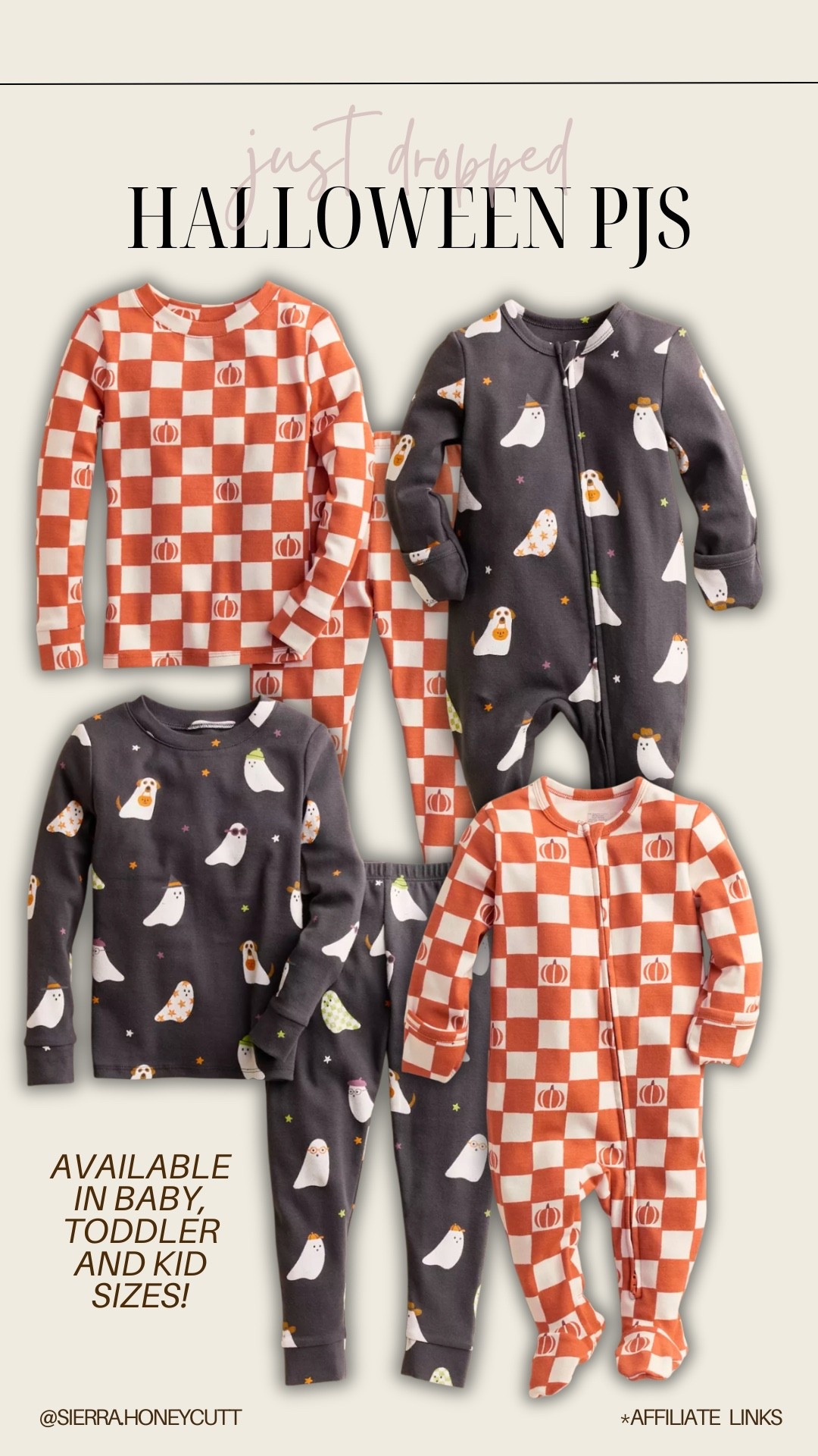 RUN 🏃‍♀️ while these adorable fall pajamas are in stock! So many different sizes available - perfect for sibling matching. 👻 

Seasonal, kids, family, babies, baby, trending, unique, checkered, ghost, orange, black, one piece, two piece 

#LTKSeasonal #LTKFamily #LTKBaby