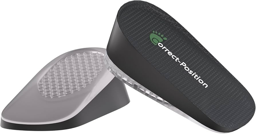 Correct-Position Height Increase Insoles, Heel Cushion Inserts, Heel Lift Inserts for Leg Length ... | Amazon (US)