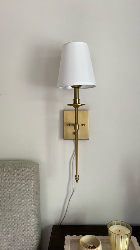 Dimmable wall sconces- set of 2 - light fixtures - set of sconces under $70

#LTKhome
