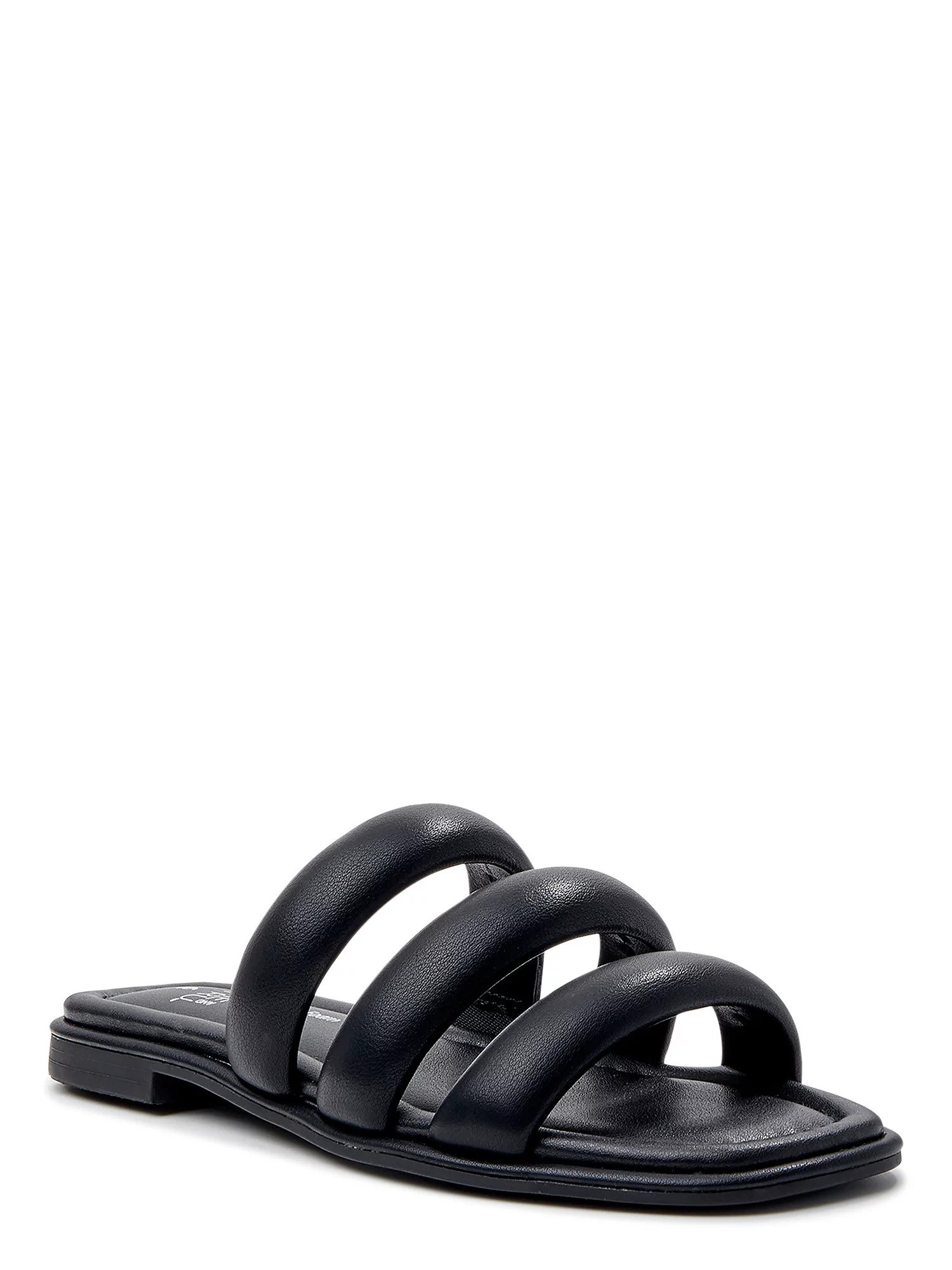 Time and Tru Women's Three Band Sandal | Walmart (US)