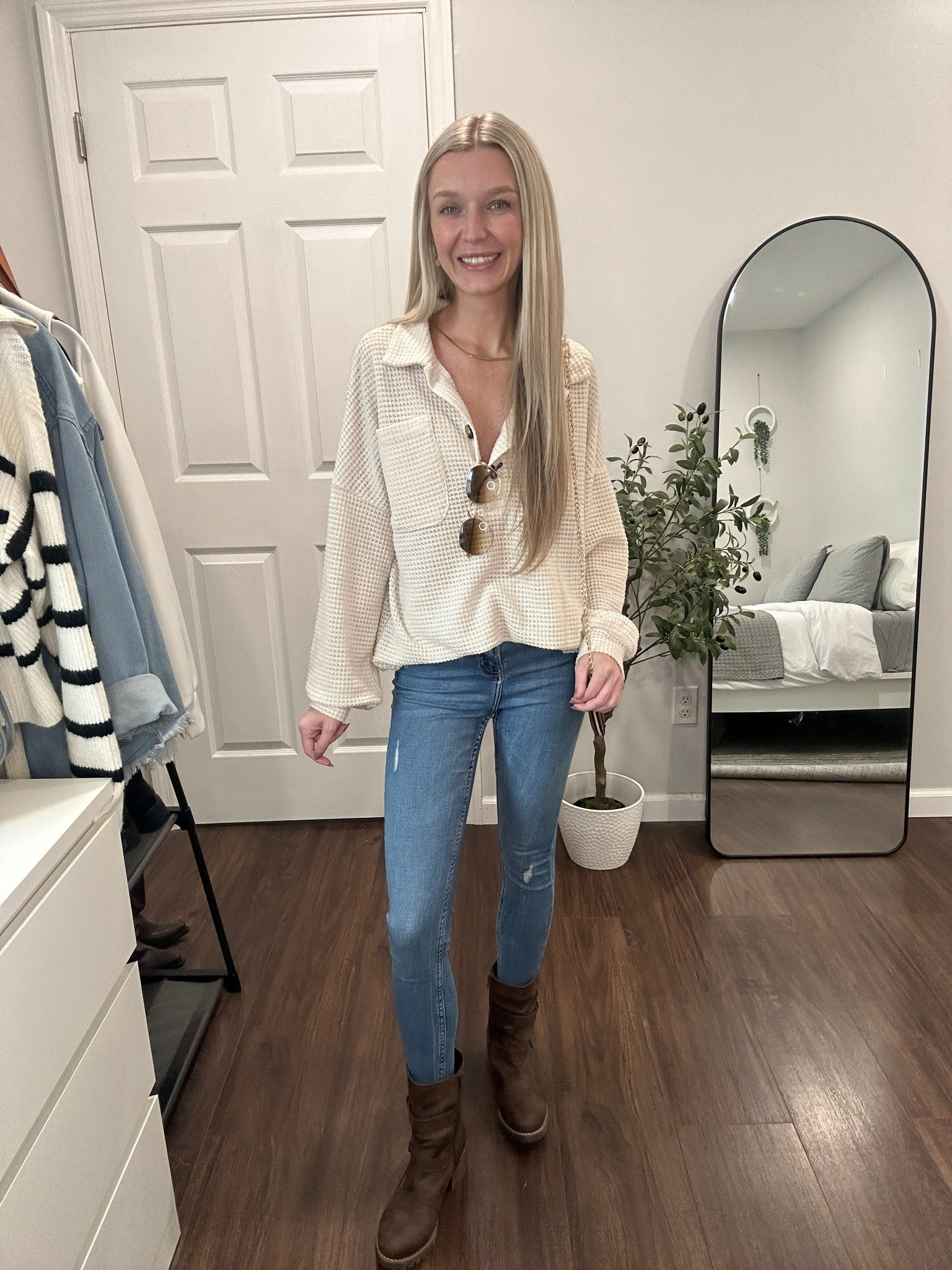 Stay cozy this season with the *perfect waffle button detail long sleeve* from Amazon! 🍂 This fall essential combines comfort and style, making it a go-to piece for layering or wearing on its own. Wearing a small

#FallFashion #WaffleKnit #AmazonFinds #CozyStyle #ButtonDetail #FallEssentials #LTKFall #AmazonFashion

#LTKSeasonal #LTKFindsUnder50 #LTKFallSale