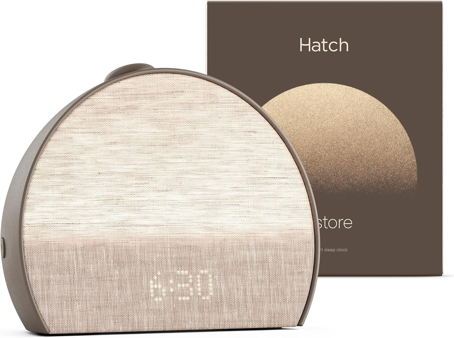 Hatch Restore 3 Sunrise Alarm Clock, Sound Machine, Smart Light (Cocoa) - White Noise, Screen-Free Sleep Routine | Amazon (US)