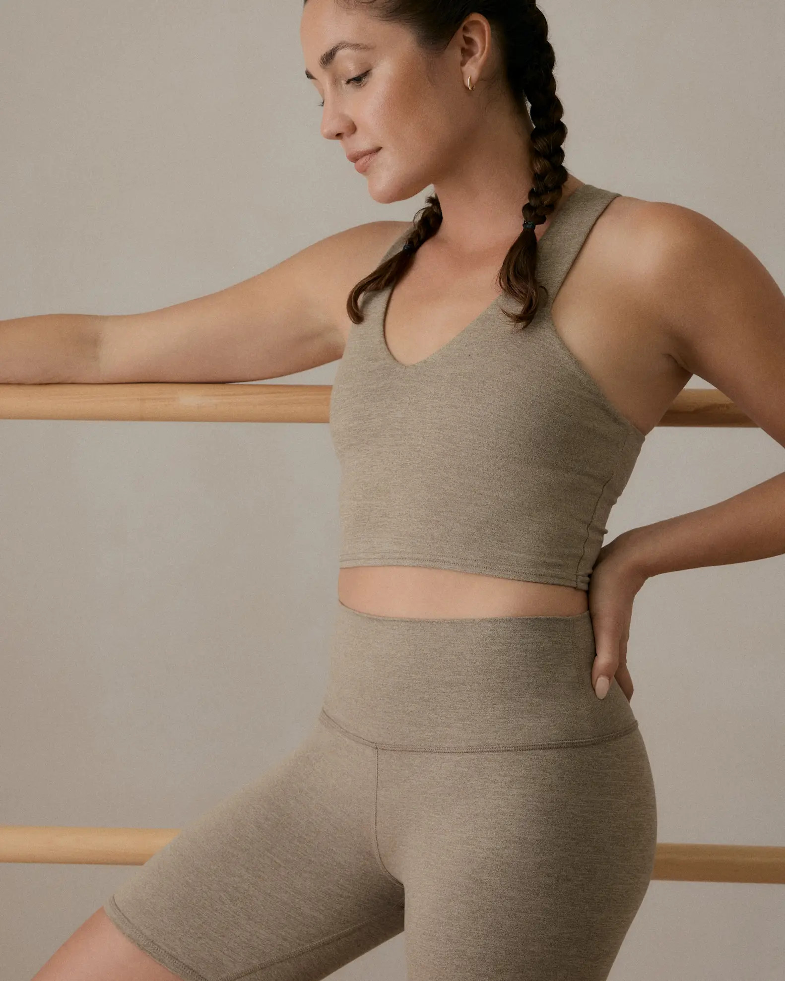 Ultra-Soft V-Neck Cropped Tank | Quince