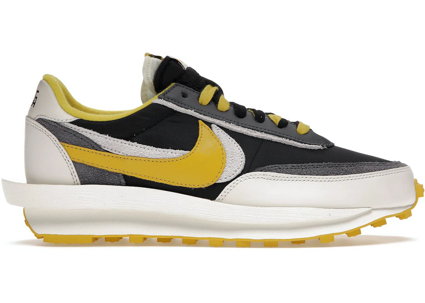 Nike LD Waffle sacai Undercover Black Bright Citron | StockX