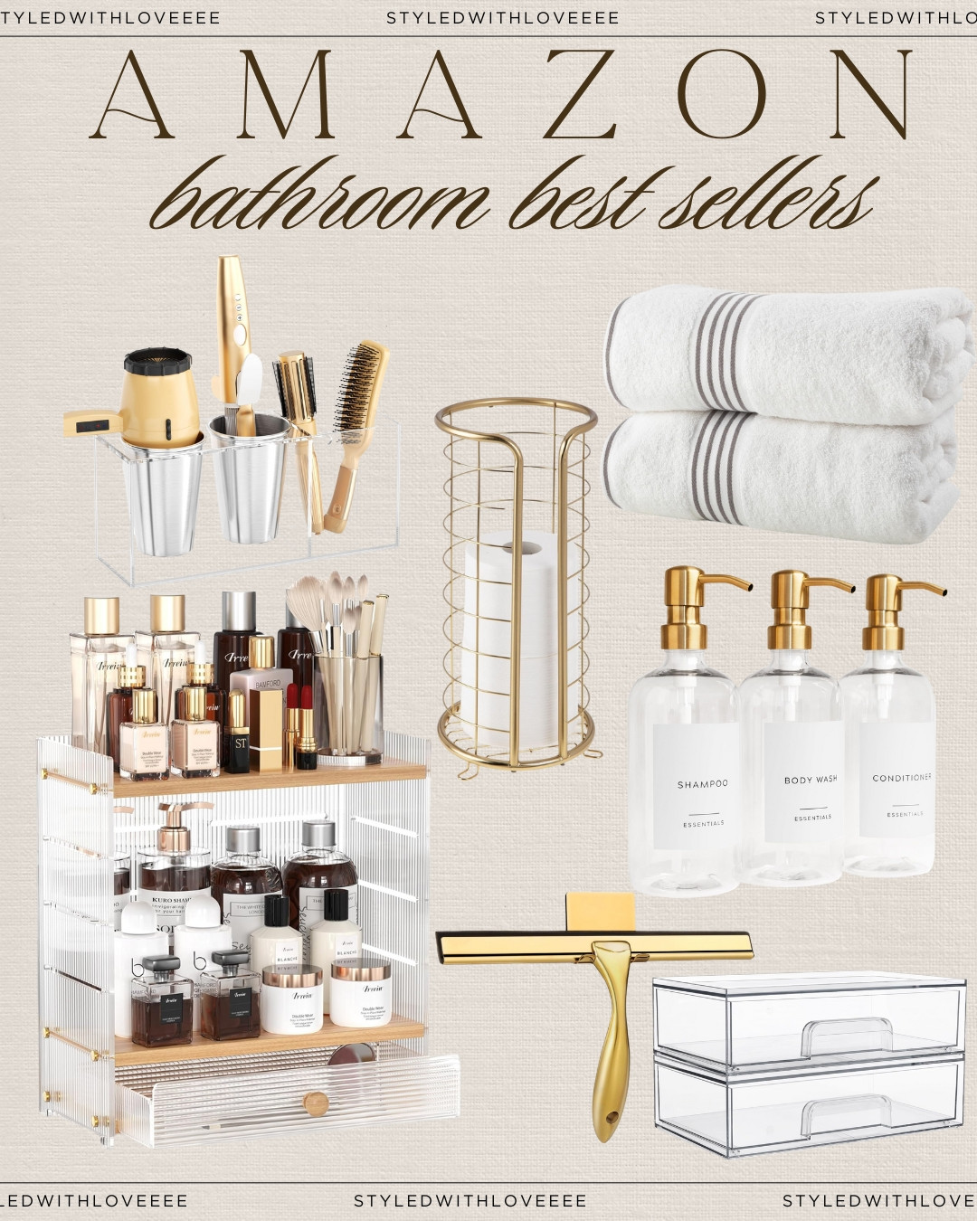 AMAZON BATHROOM BEST SELLERS

Follow me for more styles & finds like this! Xo

#amazon #bathroom #amazonfinds

#LTKHome #LTKFindsUnder100 #LTKHoliday