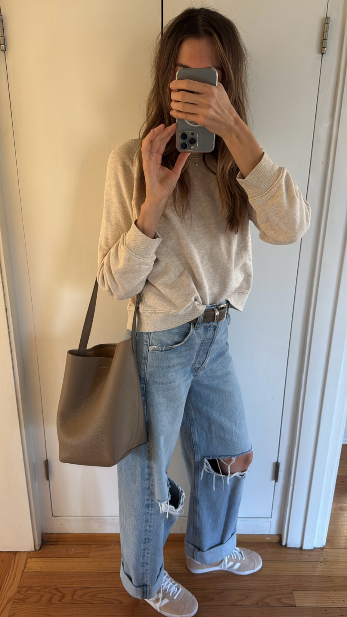 My everyday bag - simple + lightweight. This color goes with everything and can be worn year round.

#LTKOver40 #LTKItBag