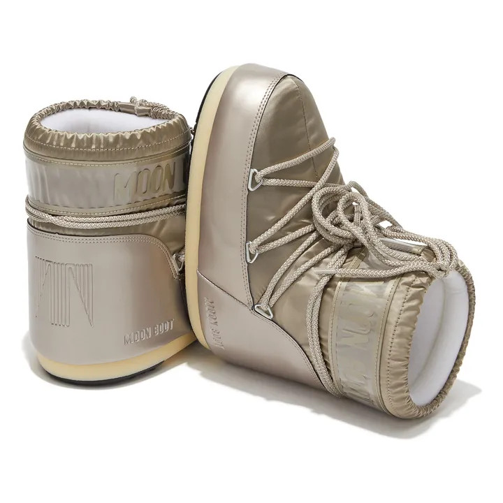 Moon Boot Icon Low Glance | Gold | Smallable