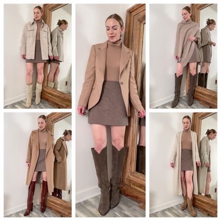 Thanksgiving outfit ideas, mini skirt, fall outfits, classic style 

#LTKHoliday #LTKunder50 #LTKstyletip
