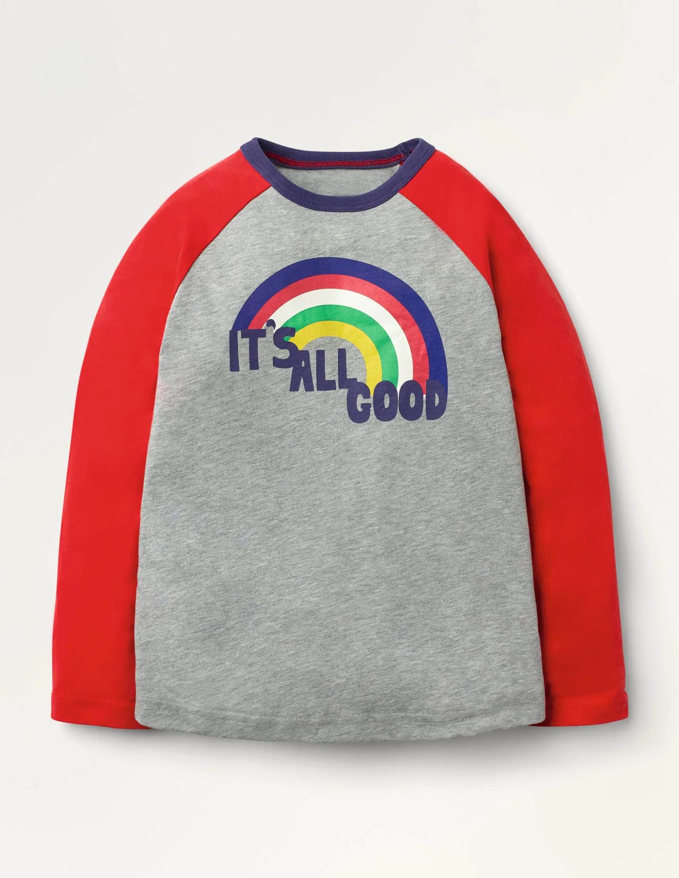Rainbow Raglan T-shirt | Boden (US)