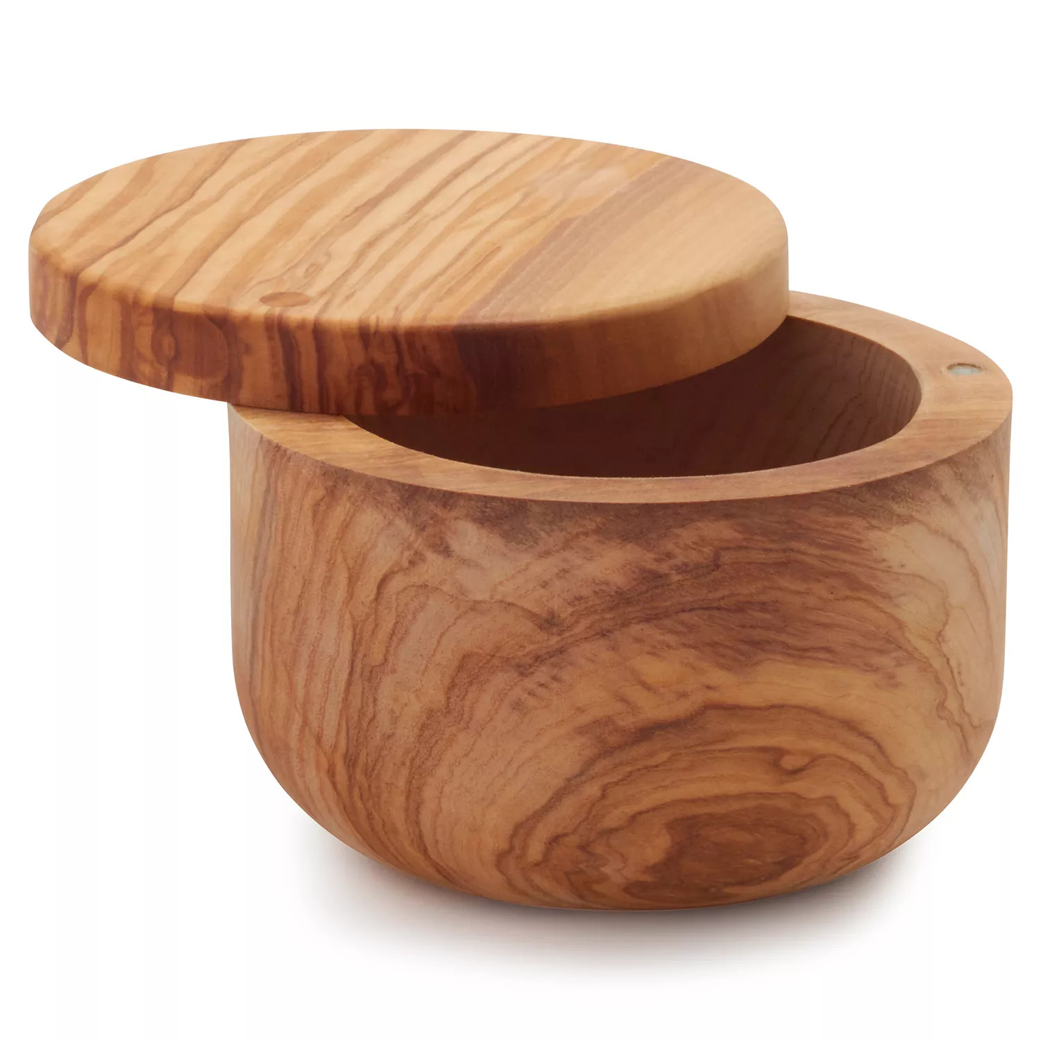 Sur La Table Olivewood Salt Keeper | Sur La Table