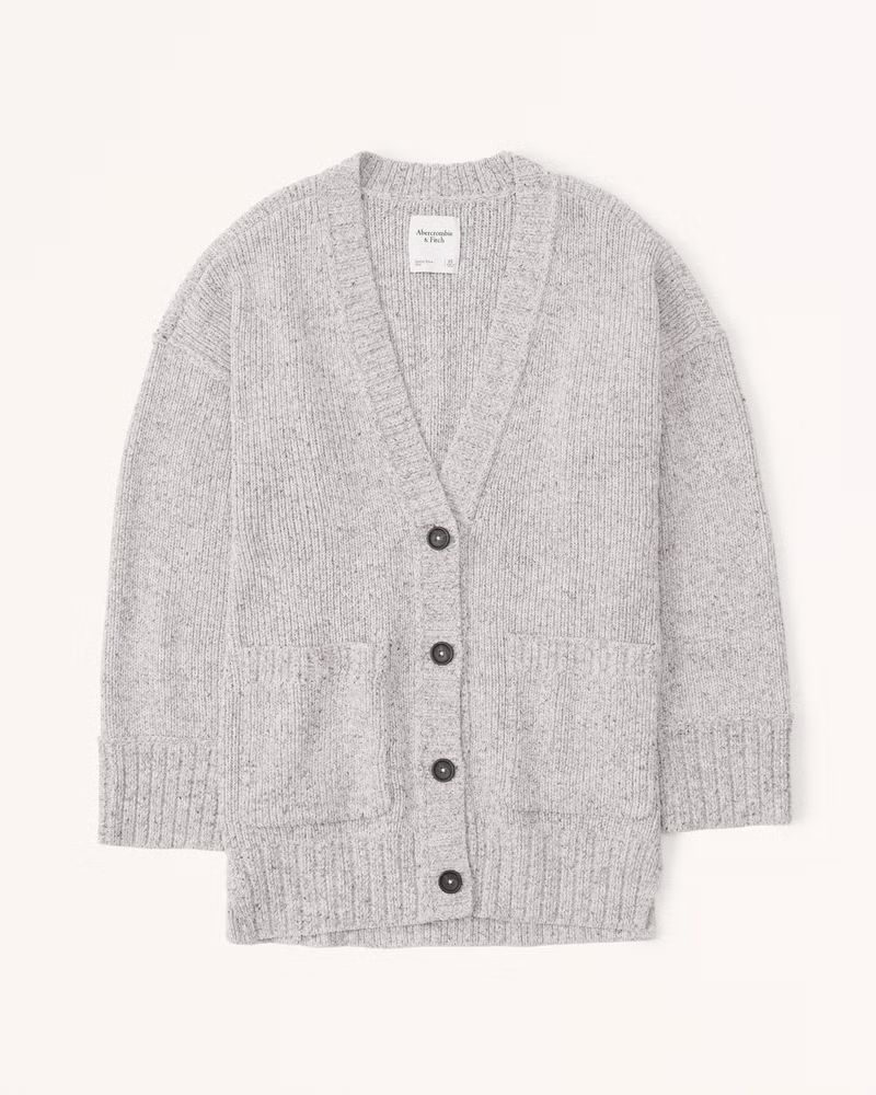 Women's Slouchy Cardigan | Women's New Arrivals | Abercrombie.com | Abercrombie & Fitch (US)