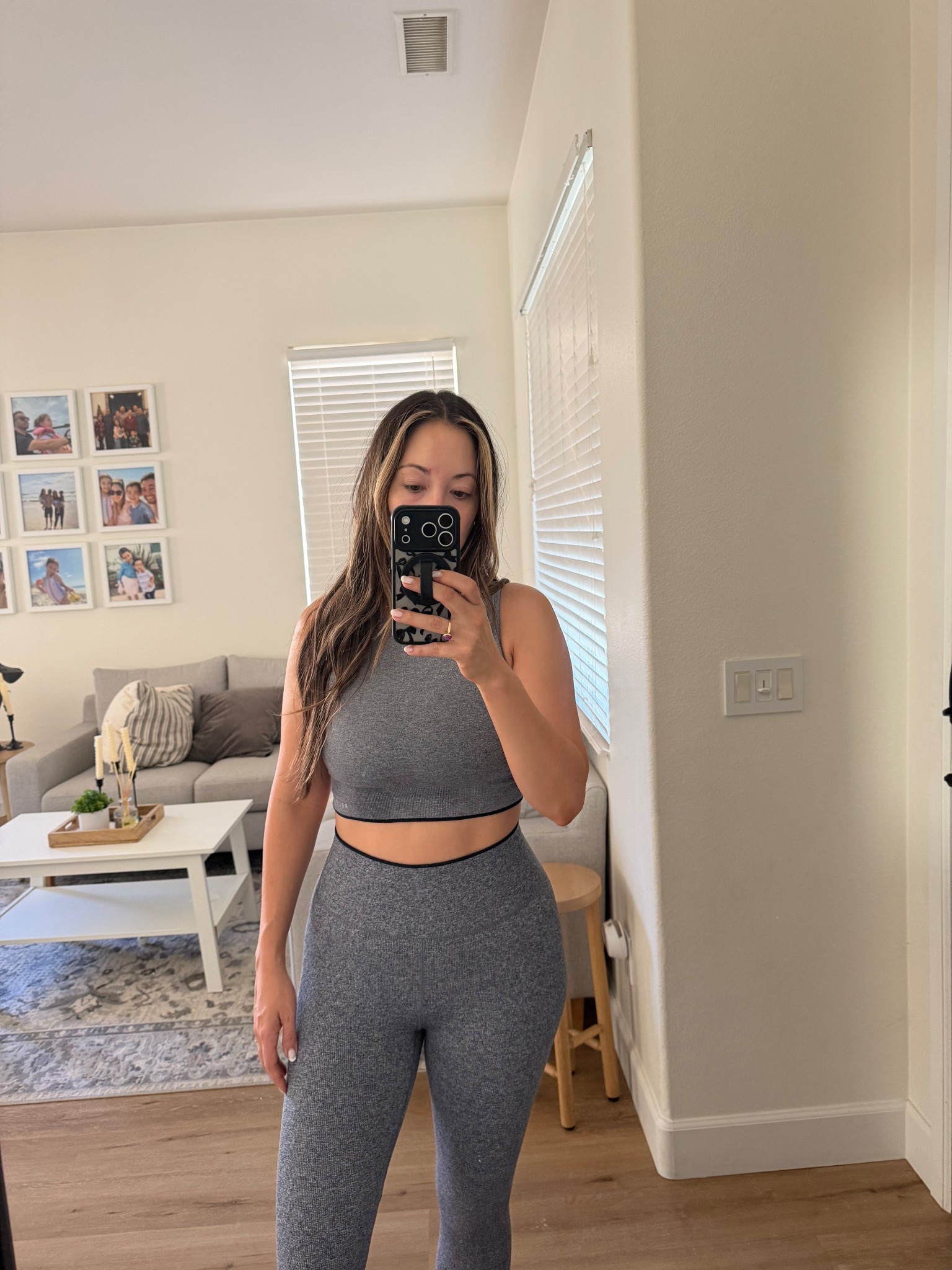 Ribbed workout set! 

#LTKActive #LTKdayinmylife #LTKootd