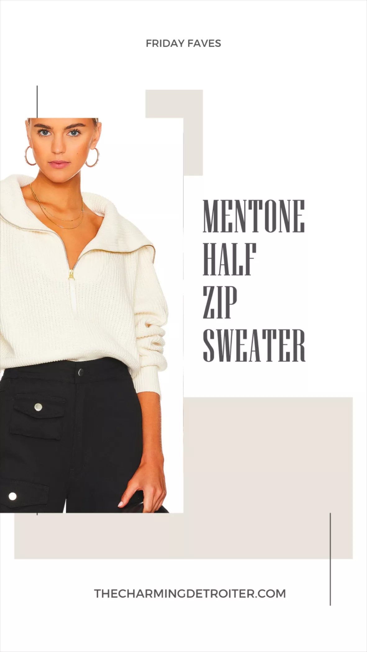 Mentone Half-Zip Knit Pullover curated on LTK