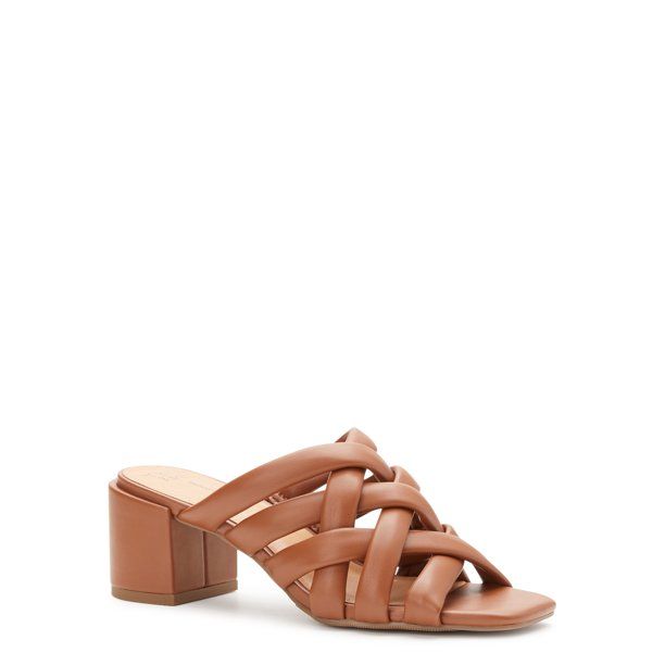 Time and Tru Women's City Woven Sandals | Walmart (US)