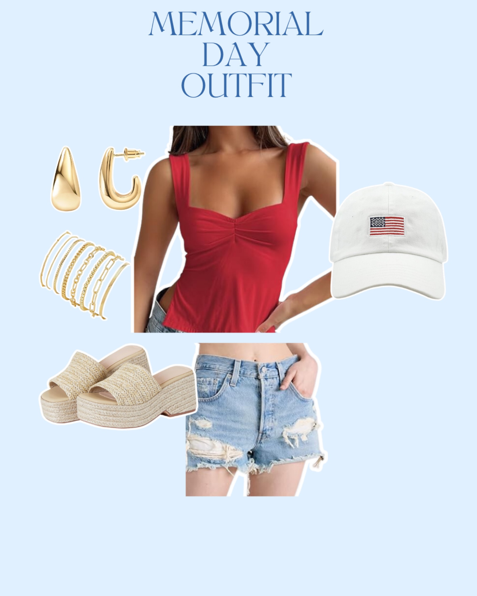 Memorial Day outfit 🇺🇸

#LTKSeasonal #LTKStyleTip #LTKFindsUnder50