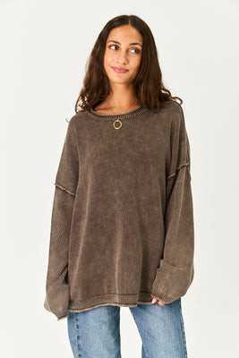 Ember Sweater in Brown | Grey Bandit