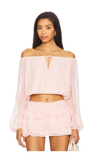 Dallas Top in Mochi | Revolve Clothing (Global)