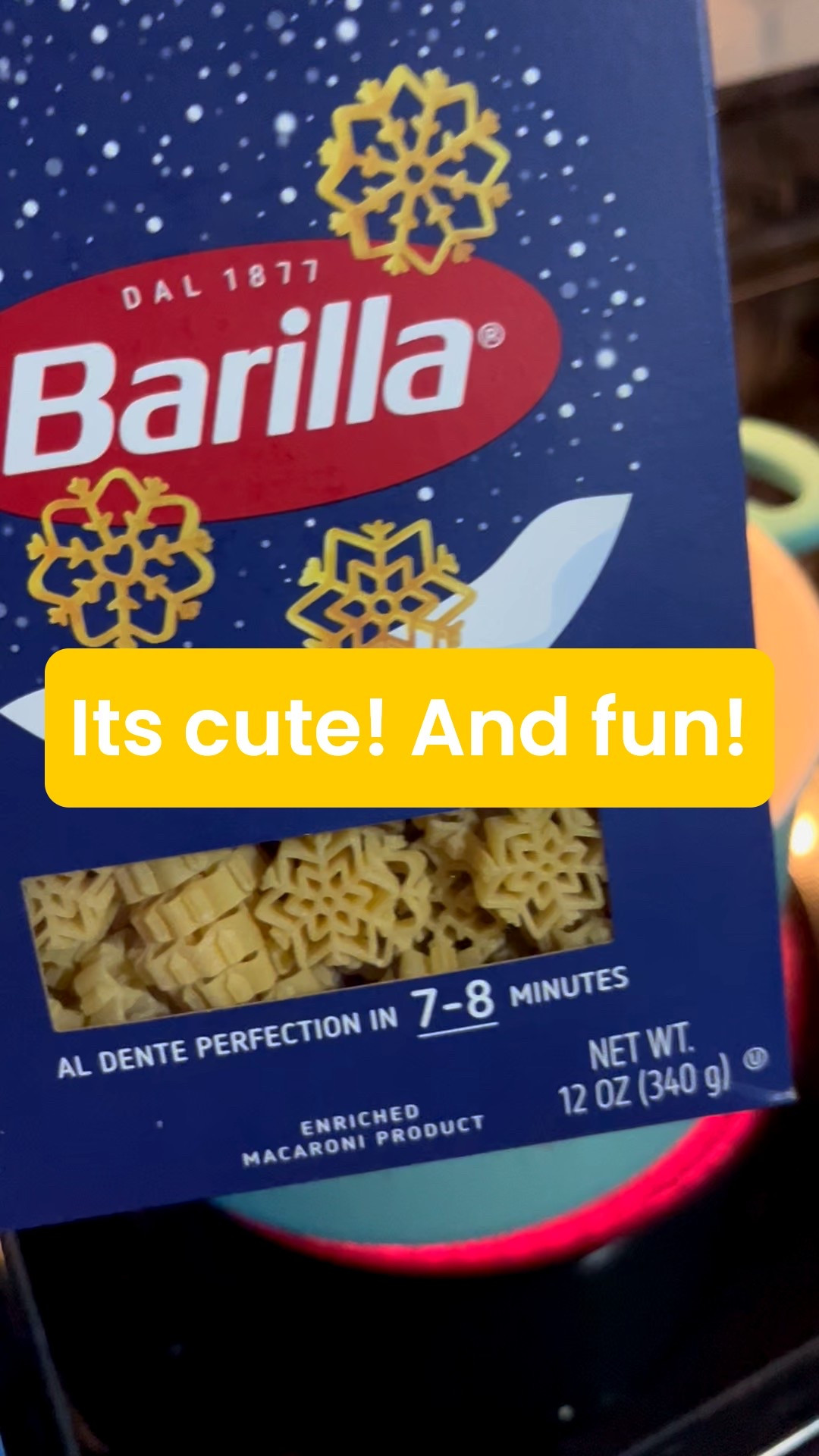 This is fun snowfall pasta! Make your favorite dish.. but make it fun! 

#LTKSeasonal #LTKHome #LTKfoodie