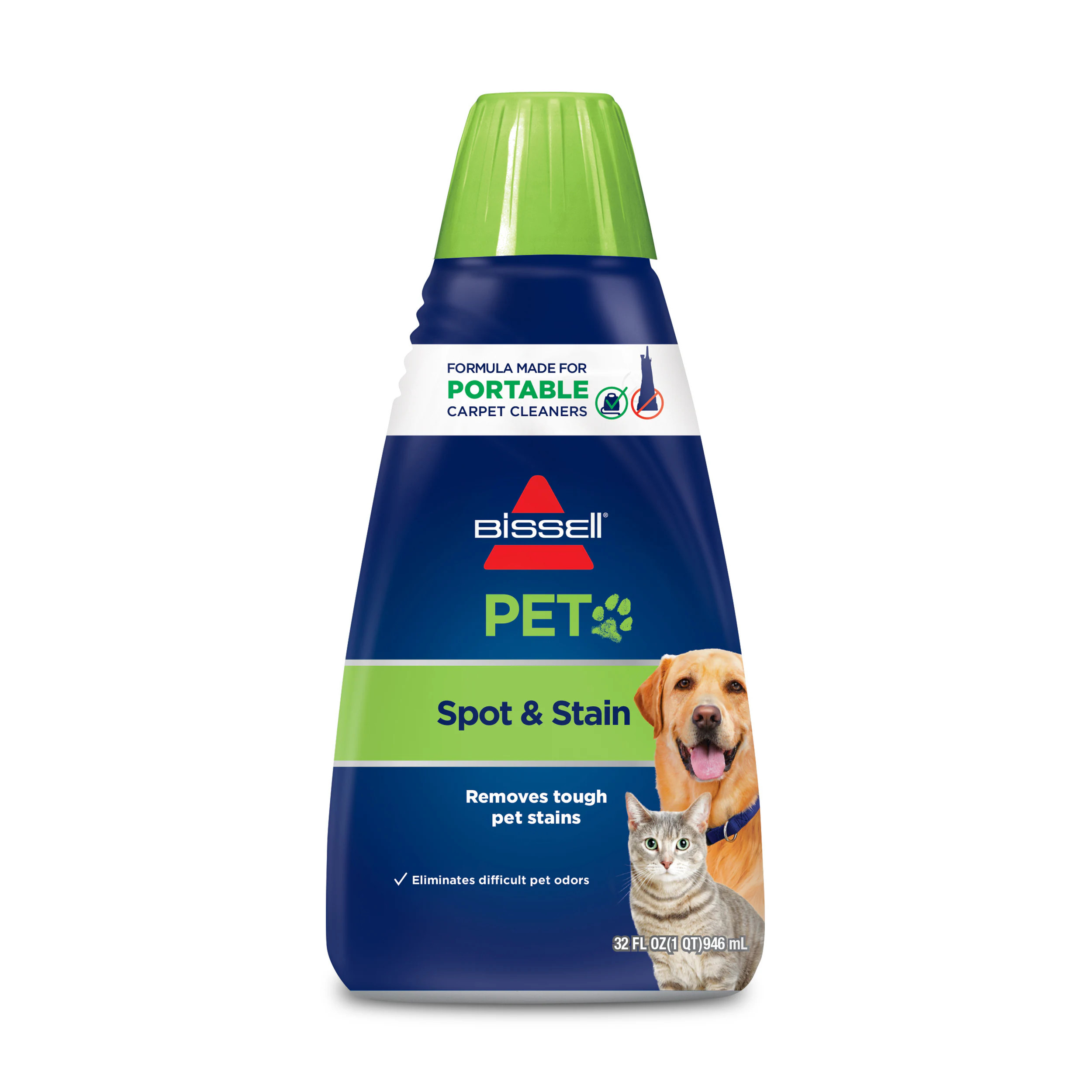 BISSELL PET Spot and Stain-Portable Machine Use 32-fl oz Concentrated Steam Cleaner Chemical Solution | 74R7 | Lowe's