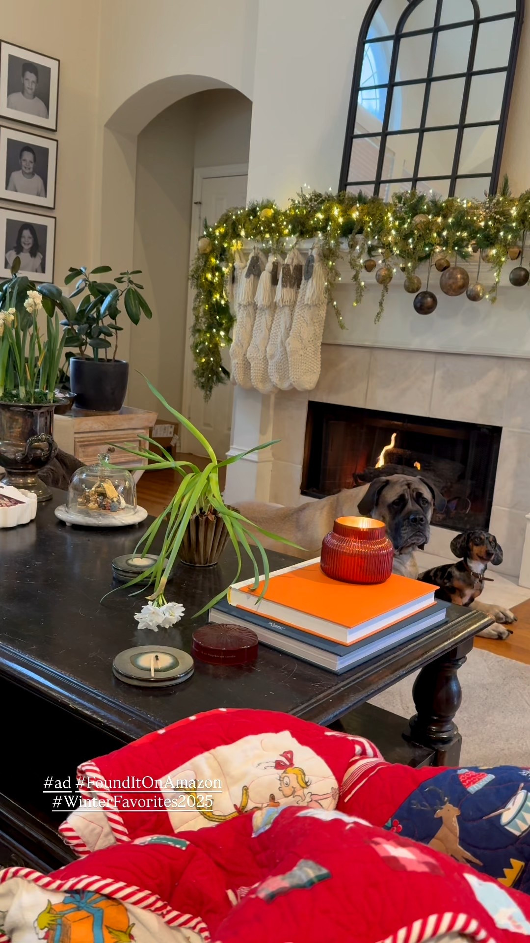 Keeping our air clean and house smelling clean is a top priority this holiday season (and always!) Excited to partner with @amazon and share our favorite air purifier and vacuum (both on sale!) that help us keep things fresh around here ;) #ad #FoundItOnAmazon #WinterFavorites2025