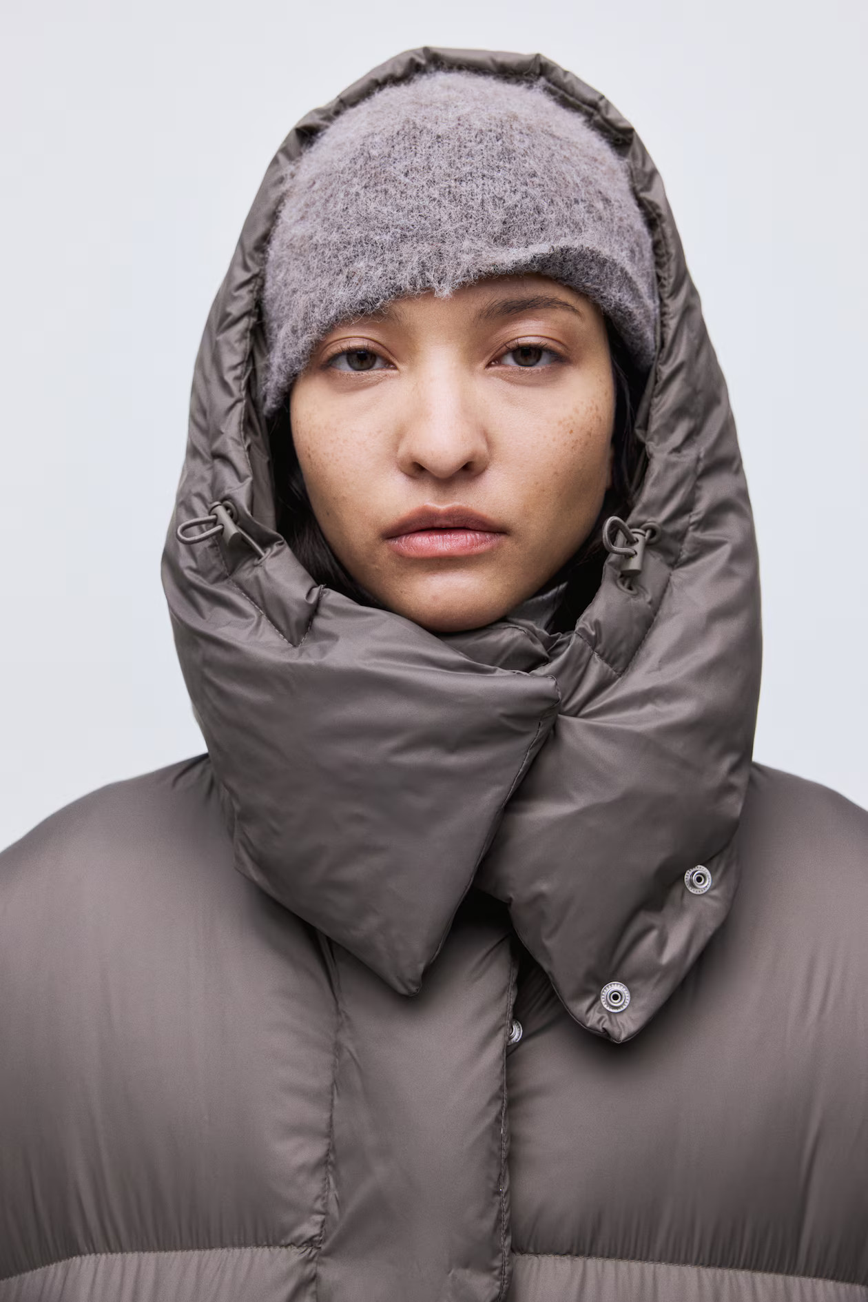 Hooded down puffer jacket | H&M (UK, MY, IN, SG, PH, TW, HK)