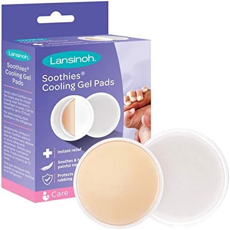 Amazon.com : Lansinoh Soothies Breast Gel Pads for Breastfeeding and Nipple Relief, 2 Pads : Nurs... | Amazon (US)