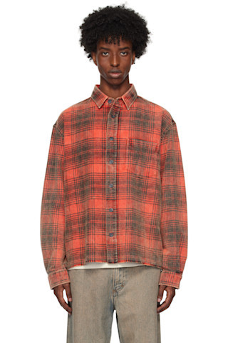 Red Hemi Oversized Shirt | SSENSE