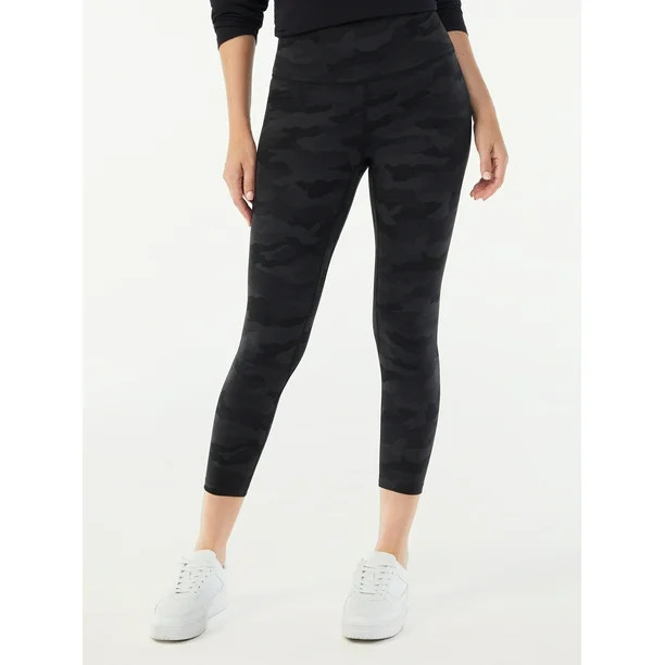 Sofia Active by Sofia Vergara Women’s High Waist Studio Leggings, 27" and 23" Inseam - Walmart.... | Walmart (US)