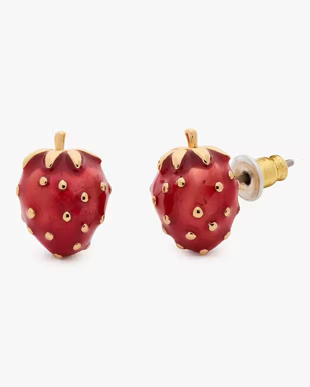 Strawberry Fields Studs | Kate Spade Outlet