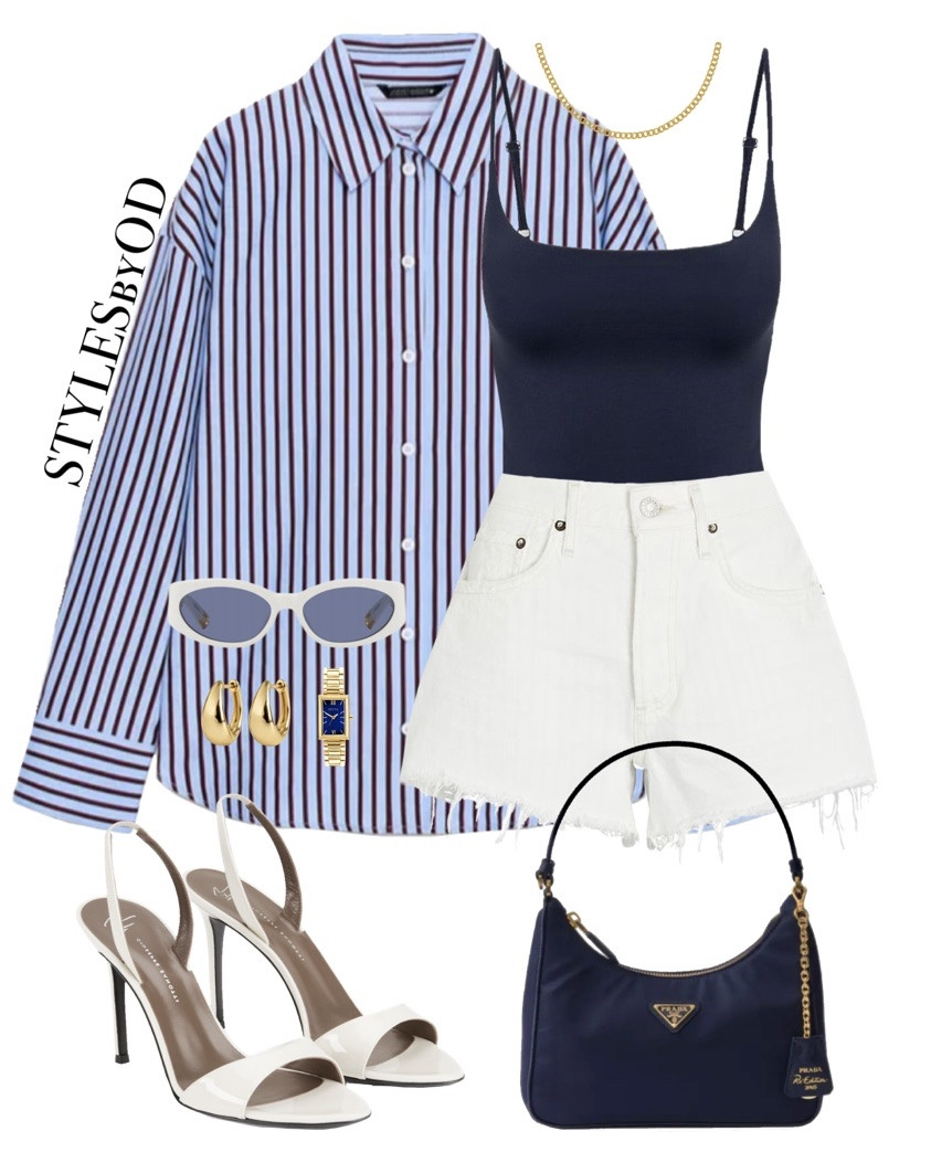 THE ULTIMATE SUMMER LAYERING⚓🤍

Mastering the effortlessly chic summer uniform is all about the perfect oversized button-down and a high-contrast palette🫐 This look is a masterclass in nautical-inspired minimalism, blending sophisticated navy tones with crisp white for an aesthetic that is both timeless and modern✨ 

#LTLstyletip #LTKfashion #LTKvacation

#LTKeurope #LTKluxury #LTKsummer