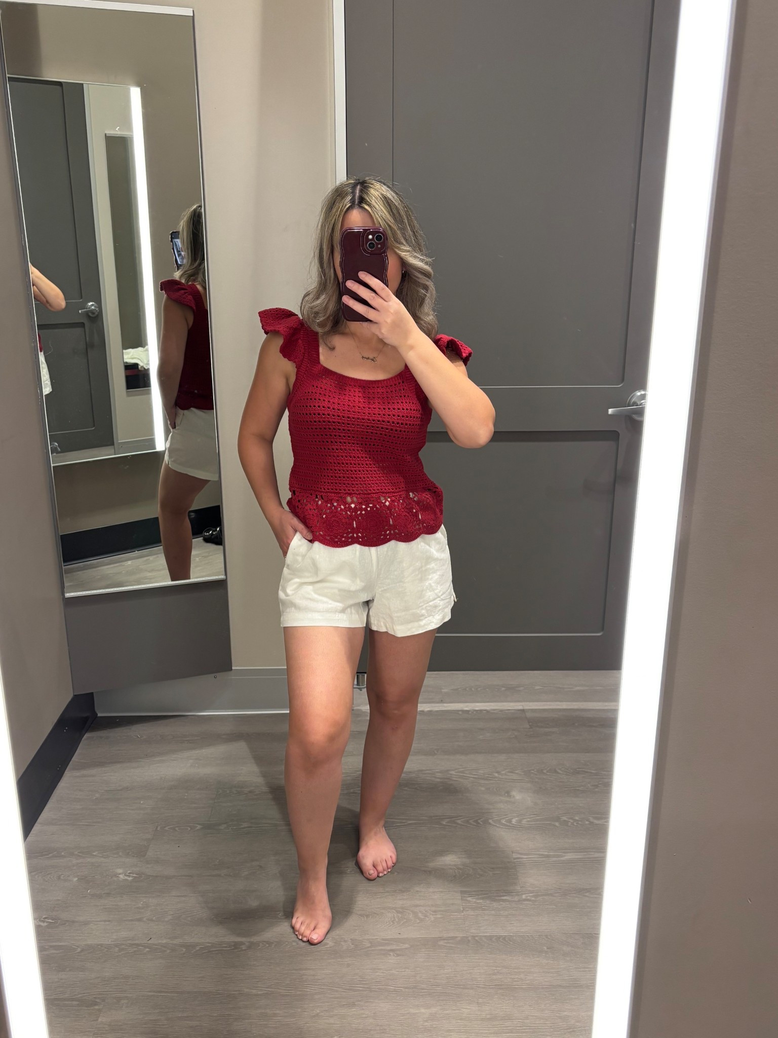 cute for Memorial Day/4th of July!✨ wearing M in top & XS shorts! 

#targetstyle #targetoutfits #targetfinds #targetsale #targetnewarrivals #memorialdayoutfits #linenshorts  #4thofjulyoutifts #4thofjuly #styletip #styleideas #momstyle #outfitlooks #style #casualstyle #tryon #tryonhaul #targettryon #targetanewday #redtops #everydaystyle #memorialdaysale

#LTKStyleTip #LTKFindsUnder50 #LTKSaleAlert