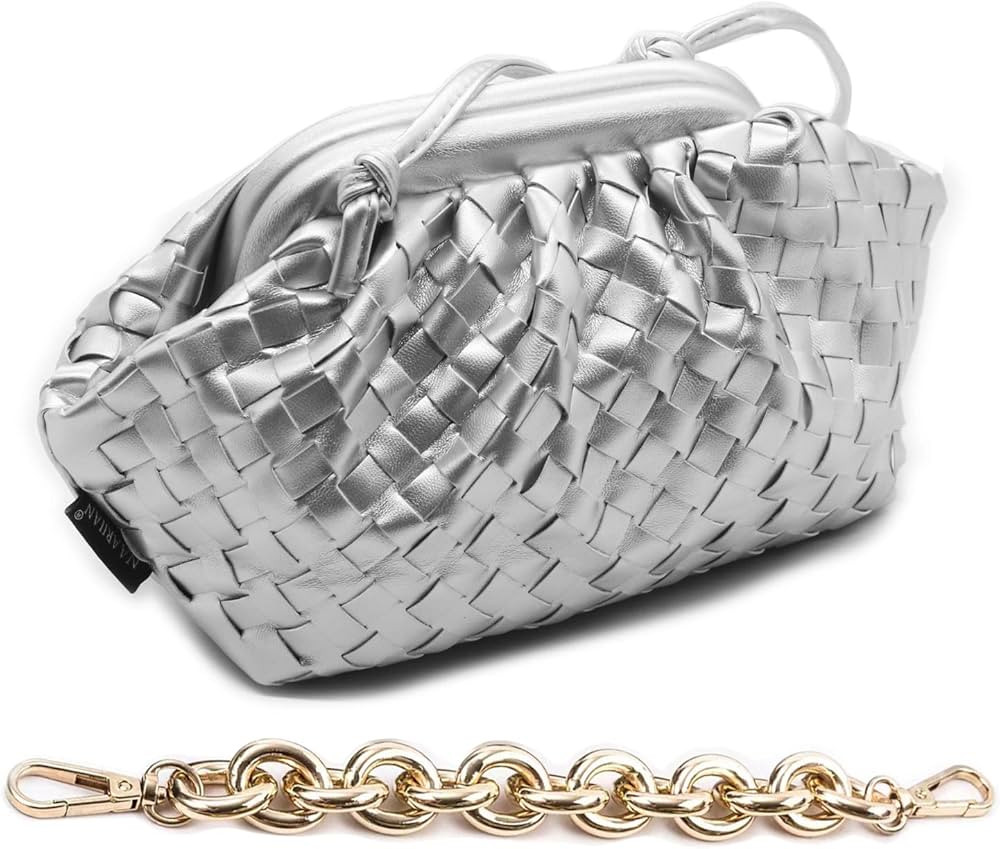 NAARIIAN Dumpling Bag,Clutch Purse for women Shoulder Bag Dupes Designer Cloud handbag PU Leather... | Amazon (US)