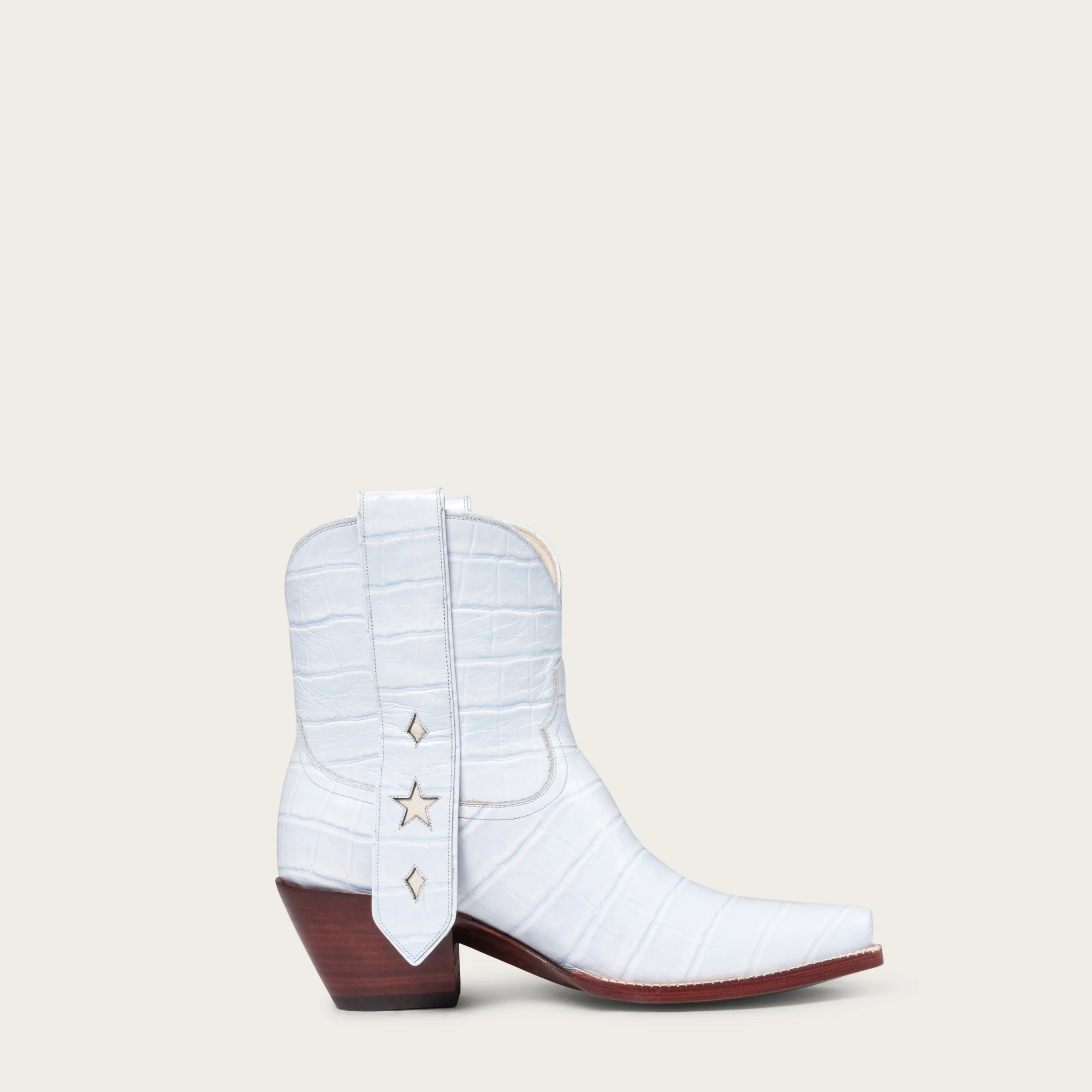 The 24/7 Boot Powder Blue Croc | CITY Boots