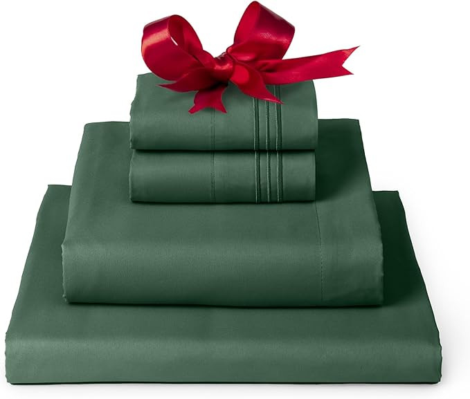 Mellanni Queen Sheets Set - 4 PC Iconic Collection Bedding - Hotel Luxury, Extra Soft, Cooling Be... | Amazon (US)