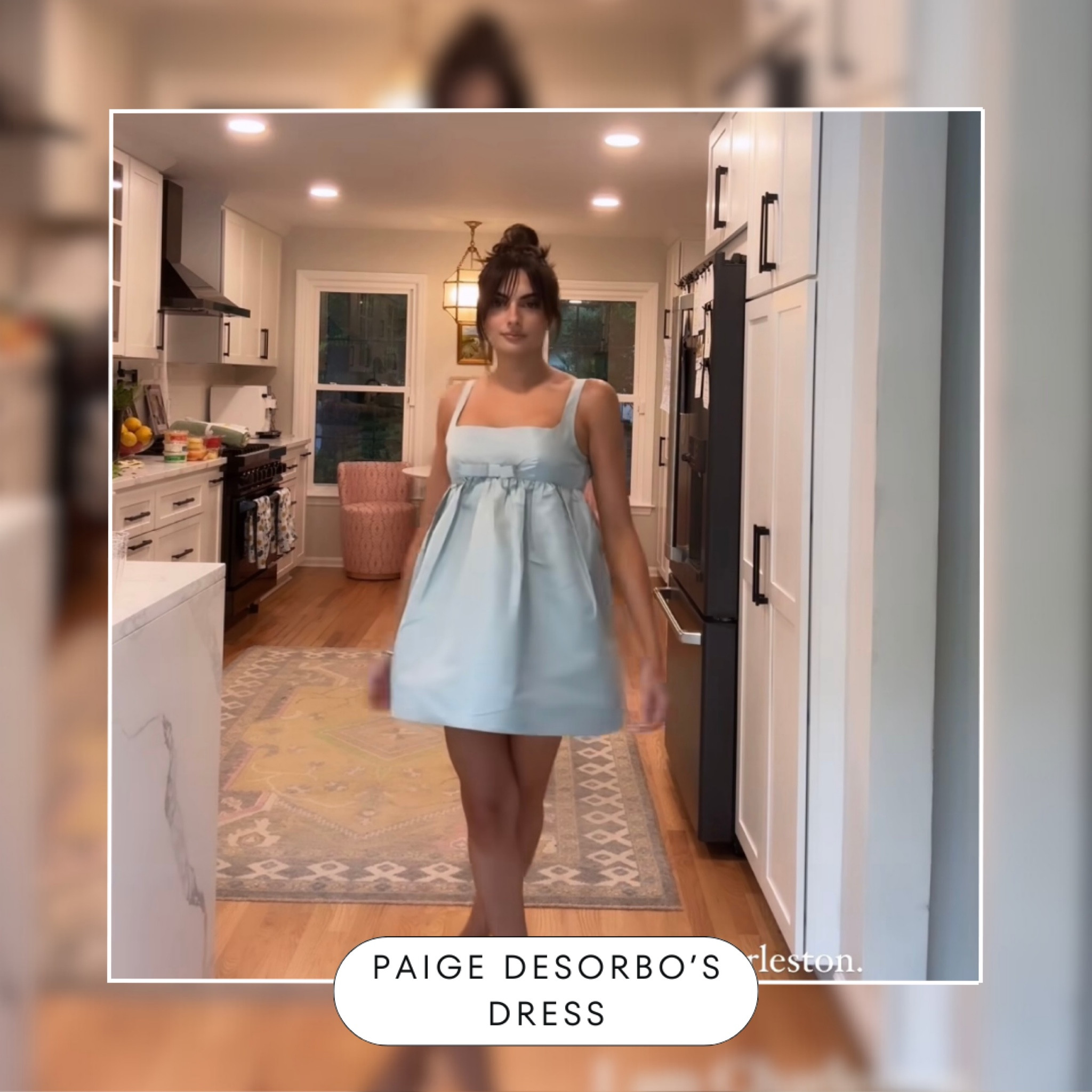 Shop Paige Desorbo’s dress at the link in my bio! 