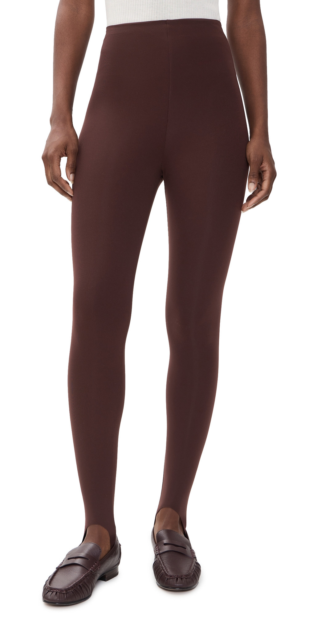 Commando Neoprene Stirrup Leggings Oxblood XS | Shopbop