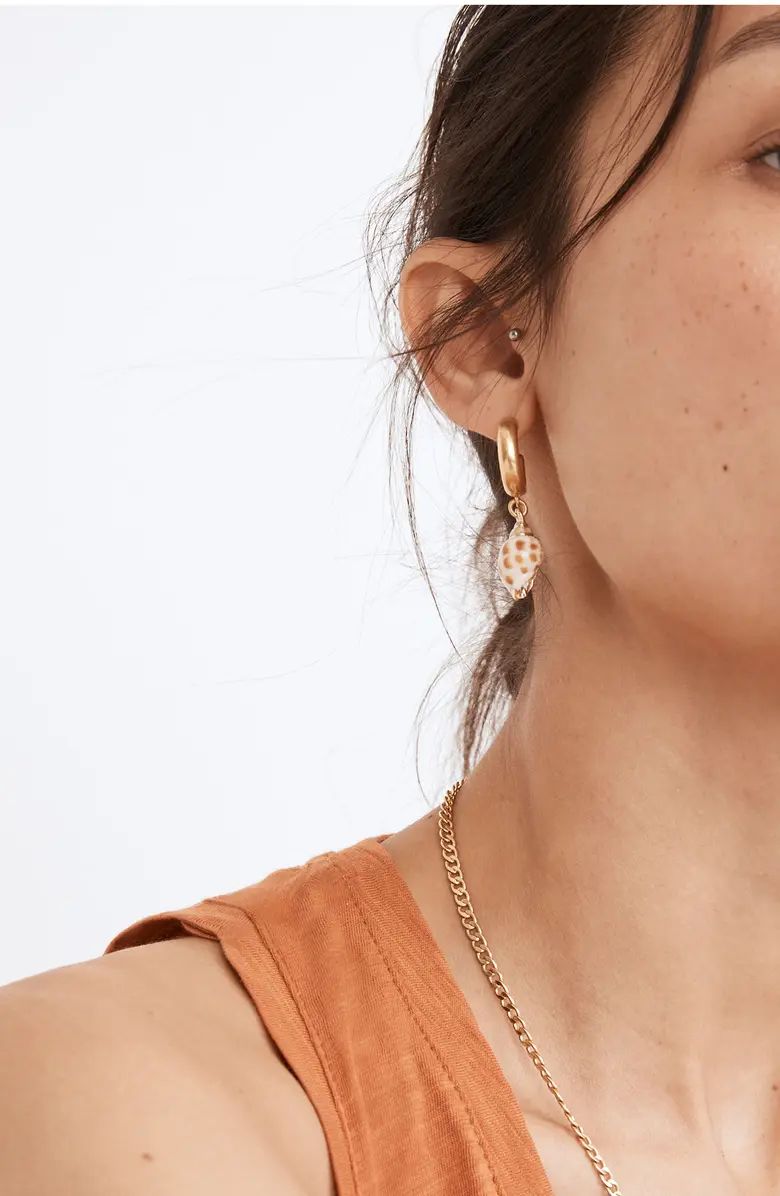 Shell Beach Hoop Earrings | Nordstrom