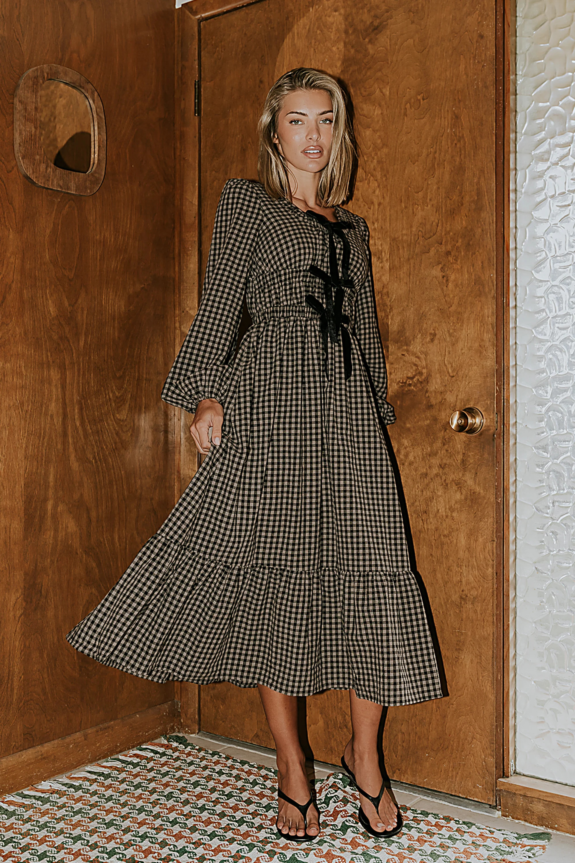 Anista Anne Maxi Dress in Black | Böhme US