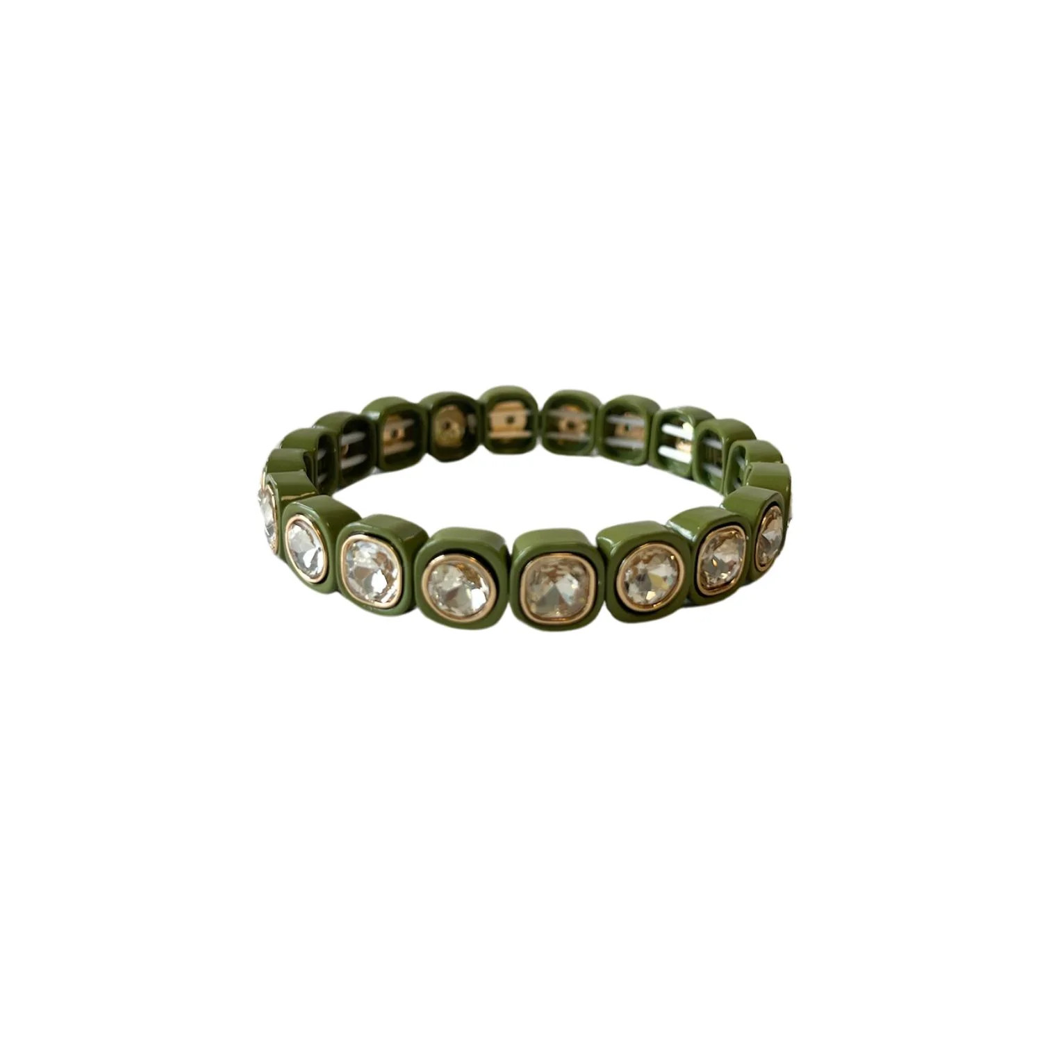 City Girl Petite Bracelet - Fern Green | Smith and Co. Jewel Design