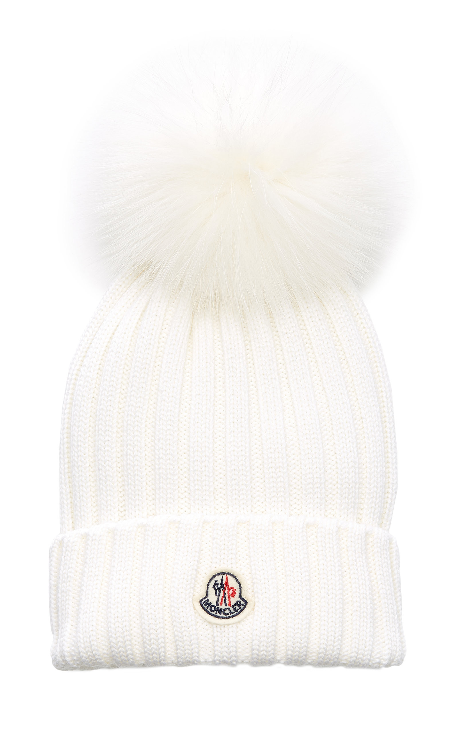 Fur-Trimmed Ribbed-Knit Wool Beanie | Moda Operandi (Global)