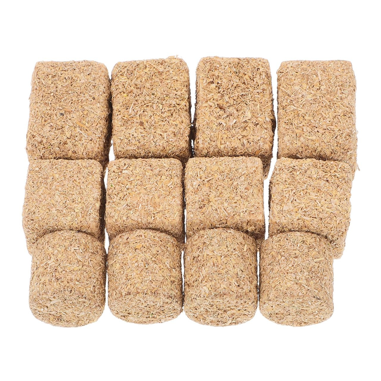 Angoily Tiny Hay Bales, 12Pcs Mini Hay Bales, Straw-Bale Thanksgiving Fall Harvest Small Decorati... | Amazon (US)
