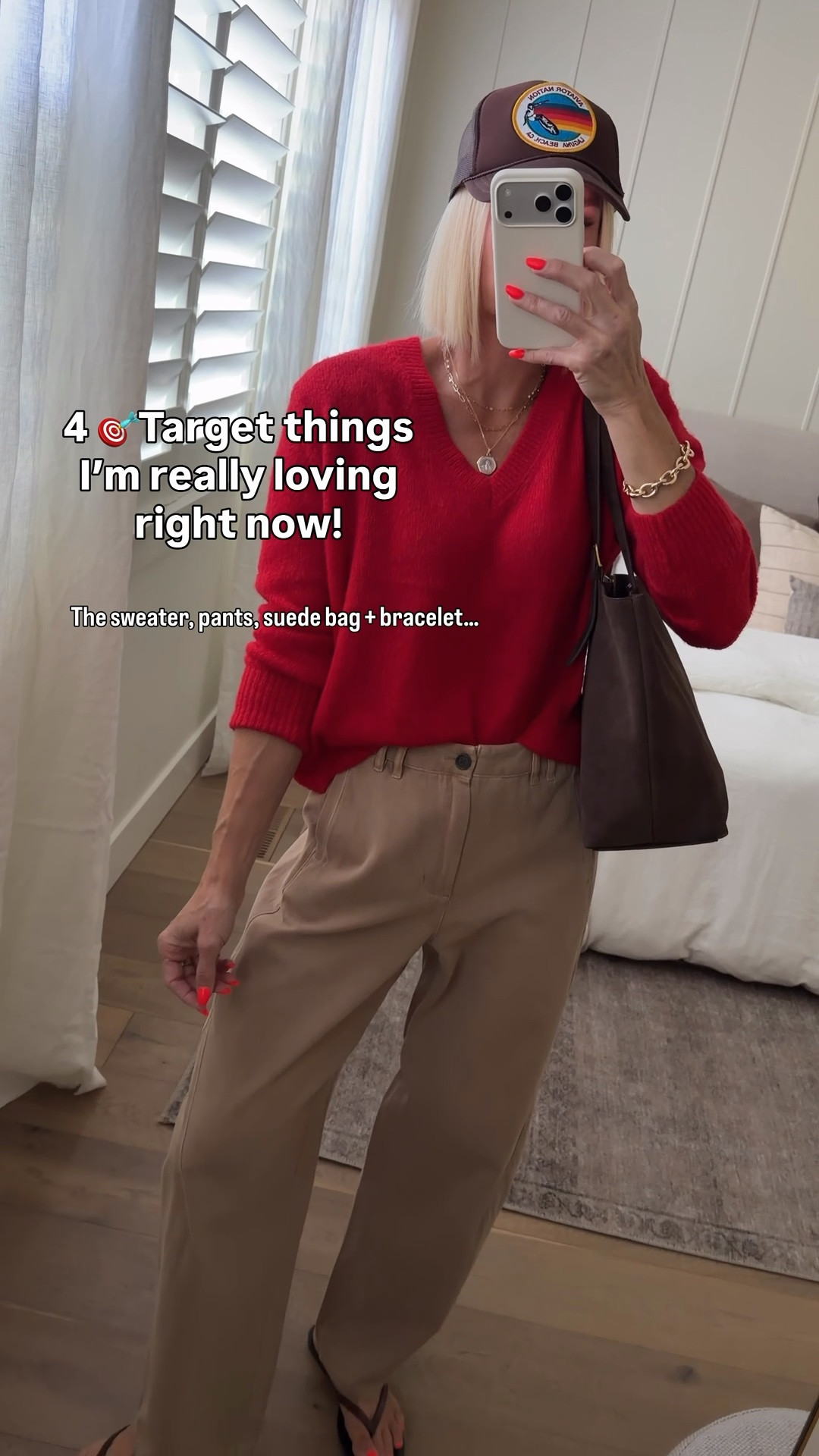 @Target is so good right now— sweaters, pants and accessories I’m loving. 
Several color options in pants and sweater.

#LTKmomlife #LTKOver40 #LTKootd
